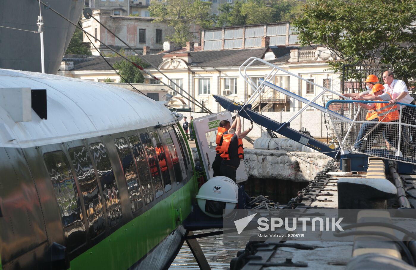 Russia Crimea Sea Transport Resumption