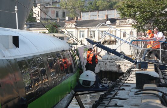 Russia Crimea Sea Transport Resumption