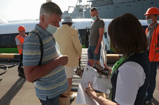 Russia Crimea Sea Transport Resumption