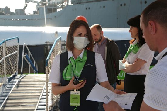 Russia Crimea Sea Transport Resumption