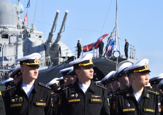 Russia Navy Northern Fleet Day