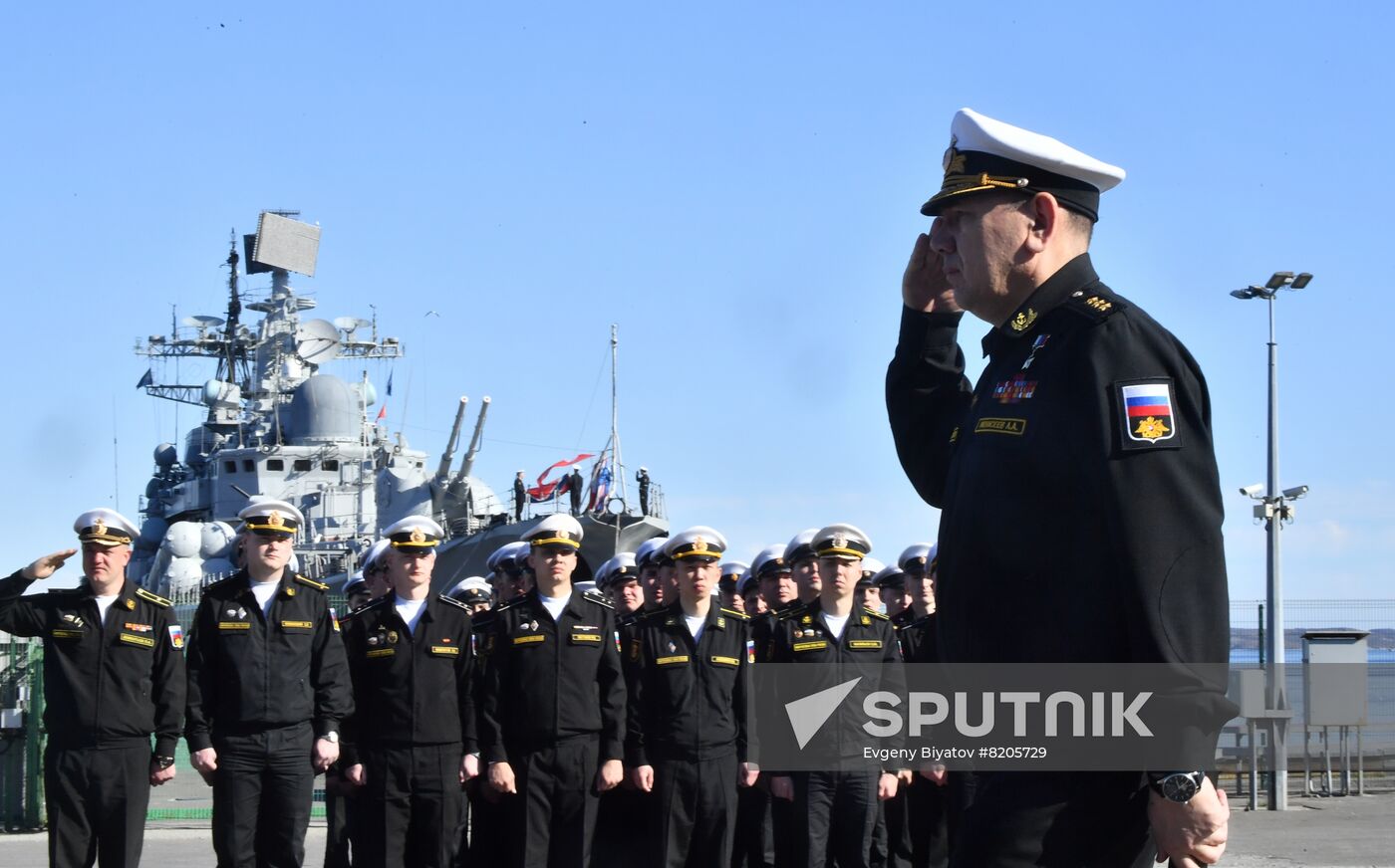 Russia Navy Northern Fleet Day