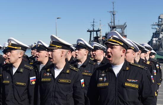 Russia Navy Northern Fleet Day