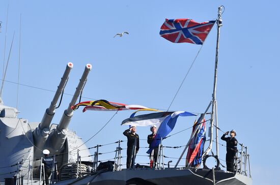 Russia Navy Northern Fleet Day