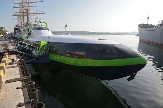 Russia Crimea Sea Transport Resumption
