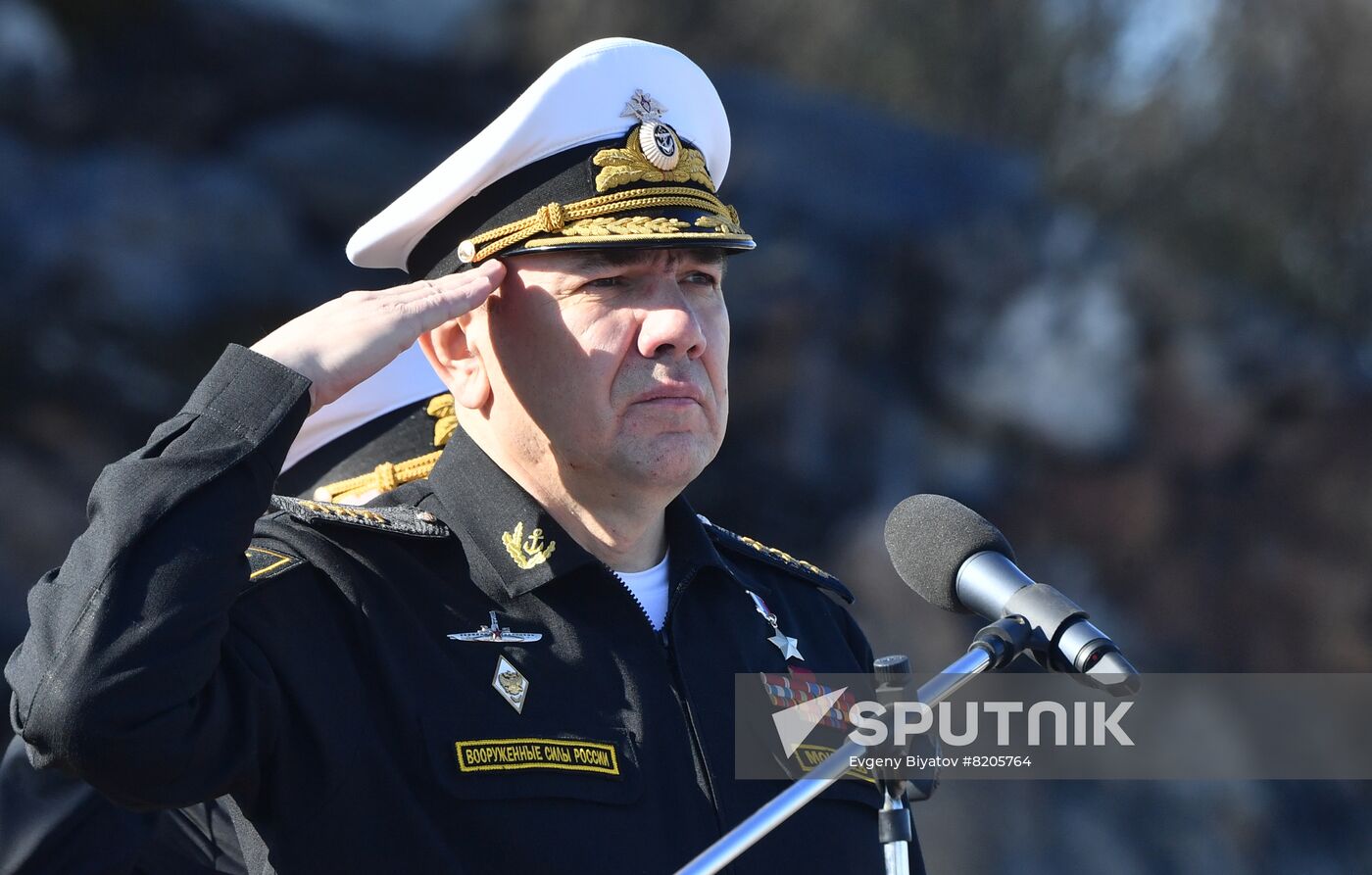 Russia Navy Northern Fleet Day