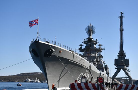 Russia Navy Northern Fleet Day