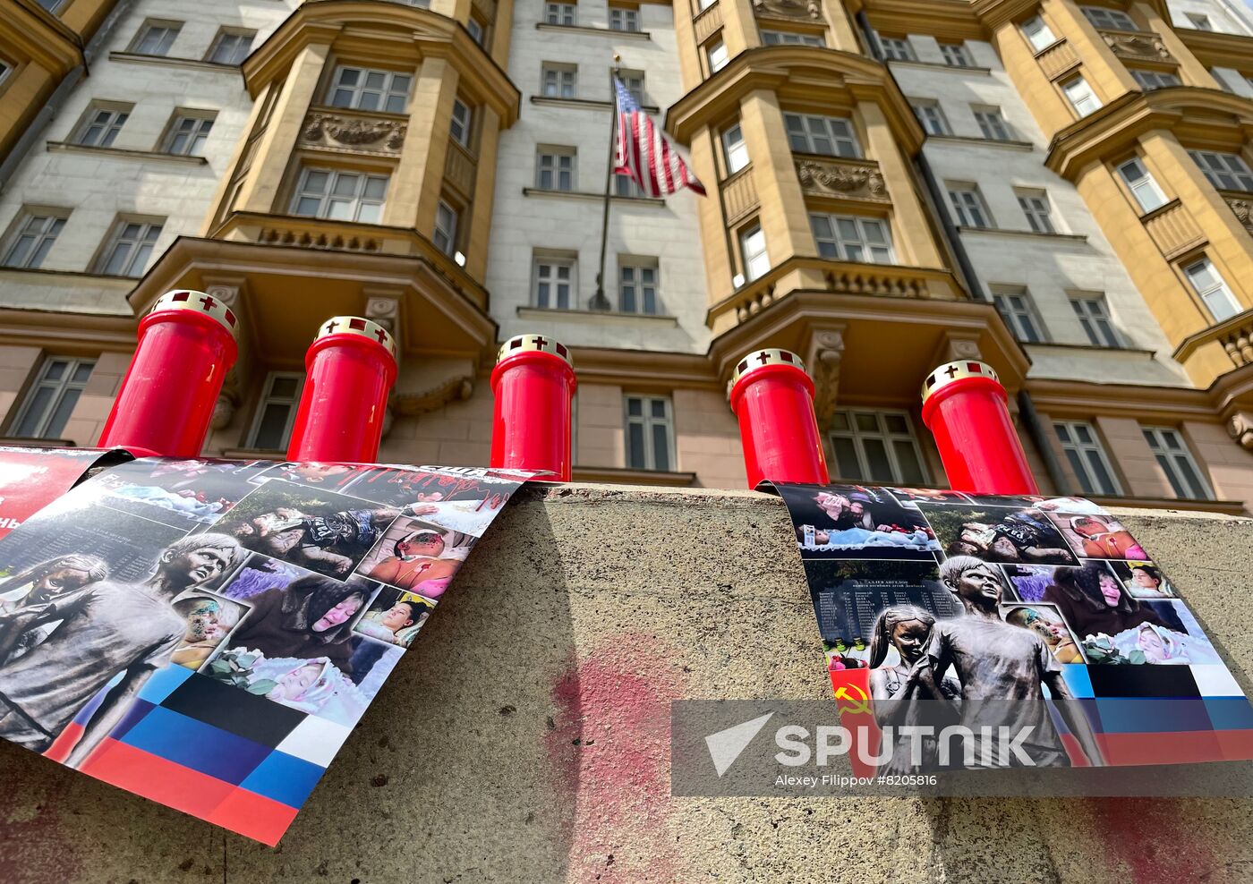 Russia Donbas Children Remembrance Rally