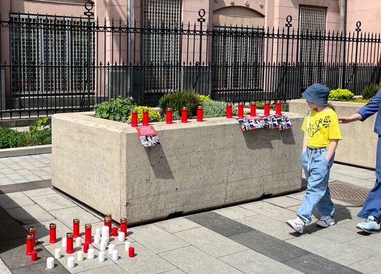 Russia Donbas Children Remembrance Rally
