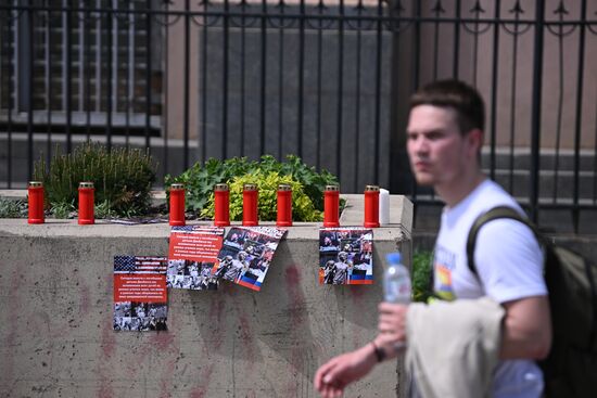 Russia Donbas Children Remembrance Rally