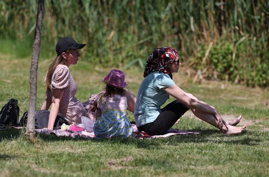 Heat wave in Krasnodar