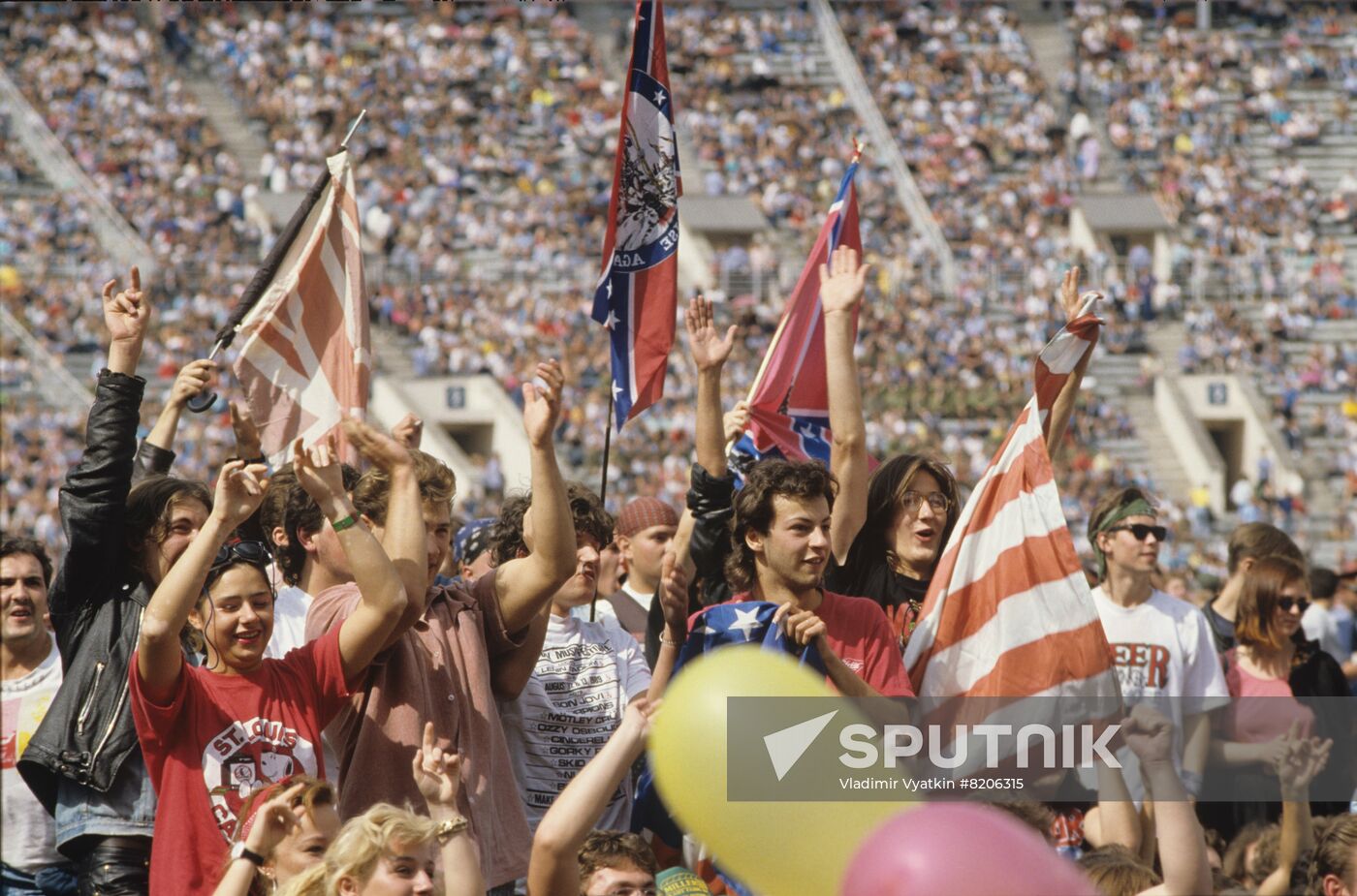 Moscow Music Peace Festival at Luzhniki Stadium