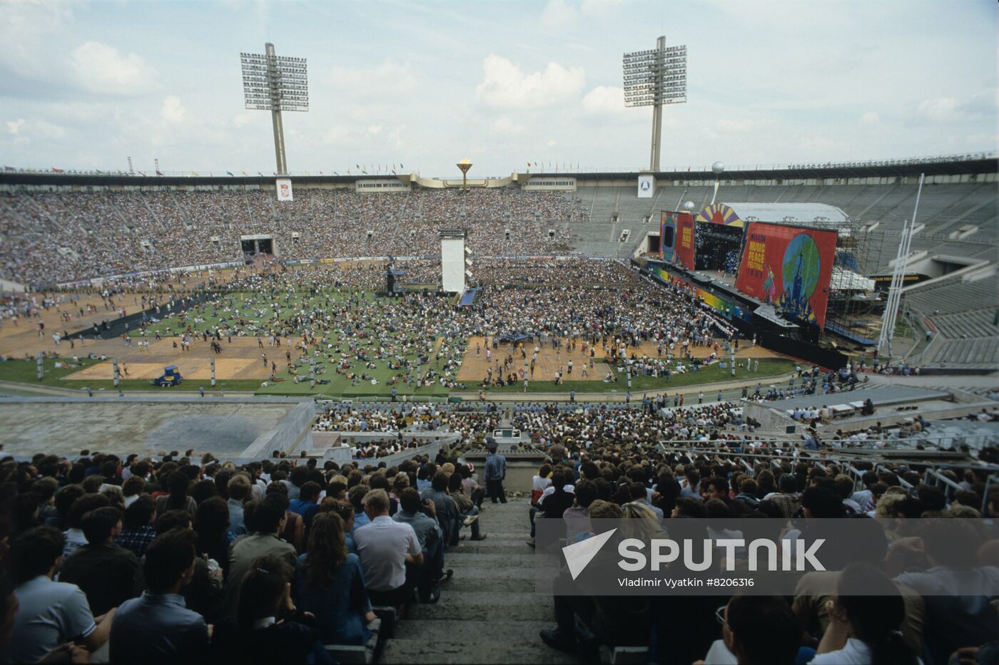 Moscow Music Peace Festival at Luzhniki Stadium