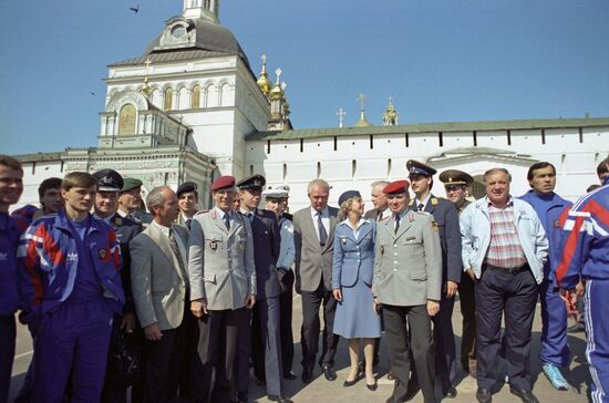 Bundeswehr delegation visits Soviet Union