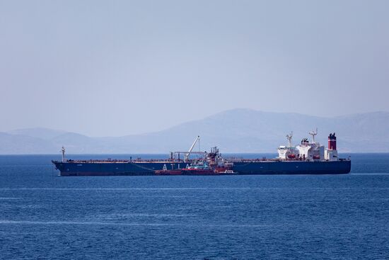 Greece US Iranian Oil Transfer 