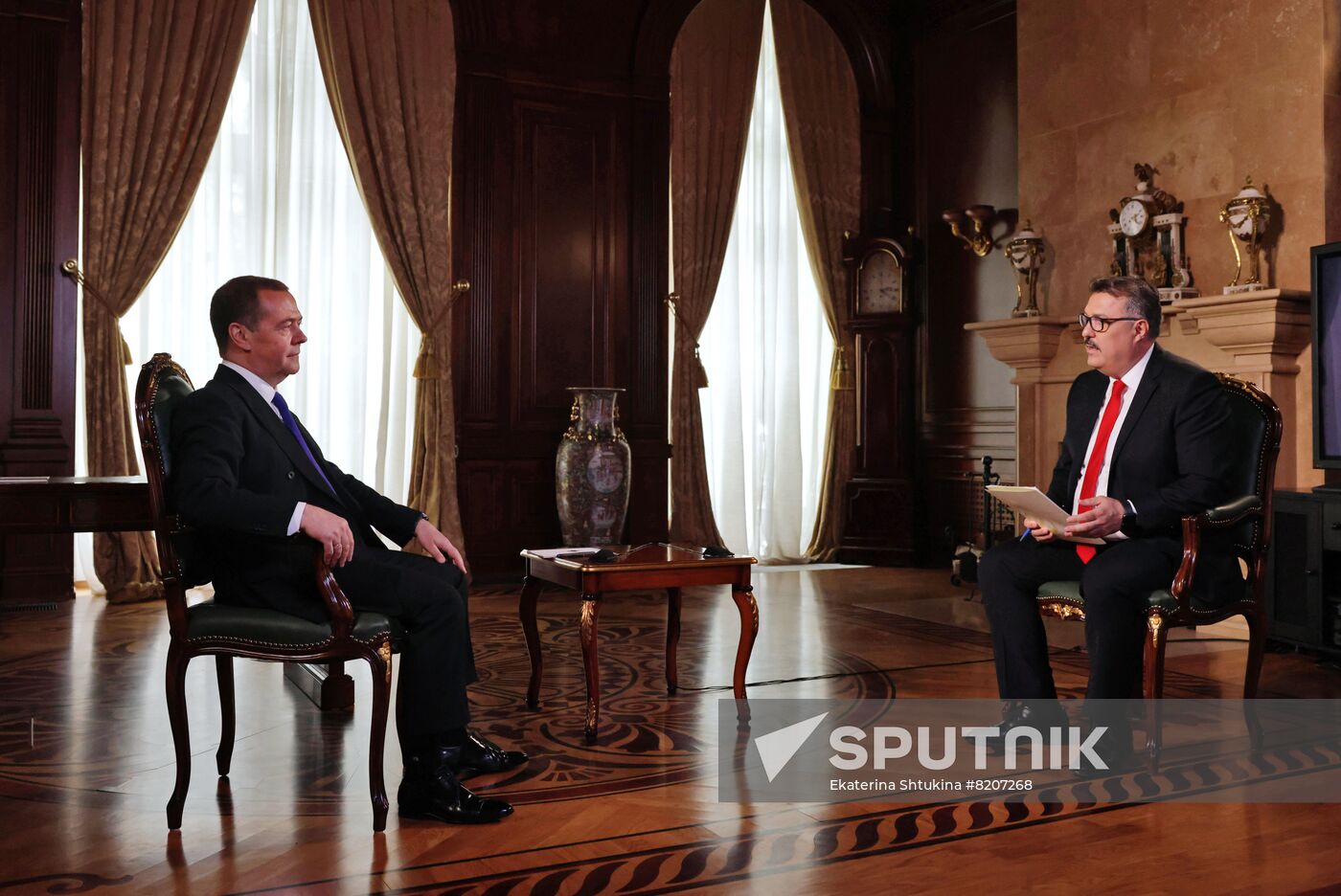 Russia Medvedev Interview