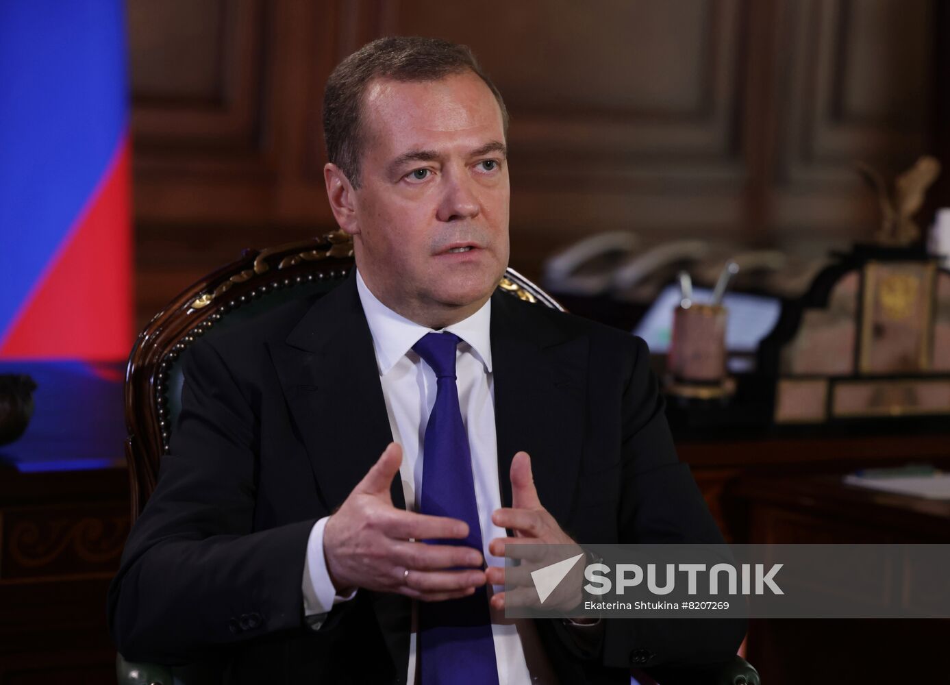 Russia Medvedev Interview