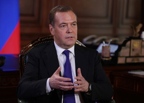 Russia Medvedev Interview