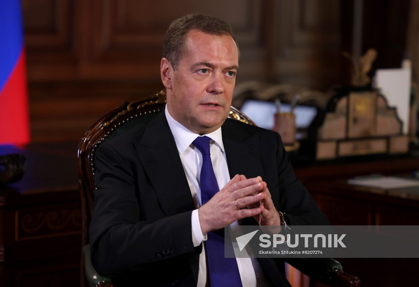 Russia Medvedev Interview