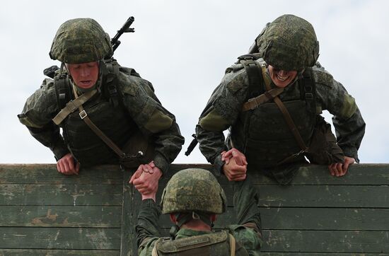 Russia Seaborne Assault Naval Infantry Contest