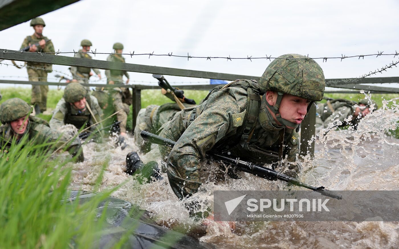 Russia Seaborne Assault Naval Infantry Contest