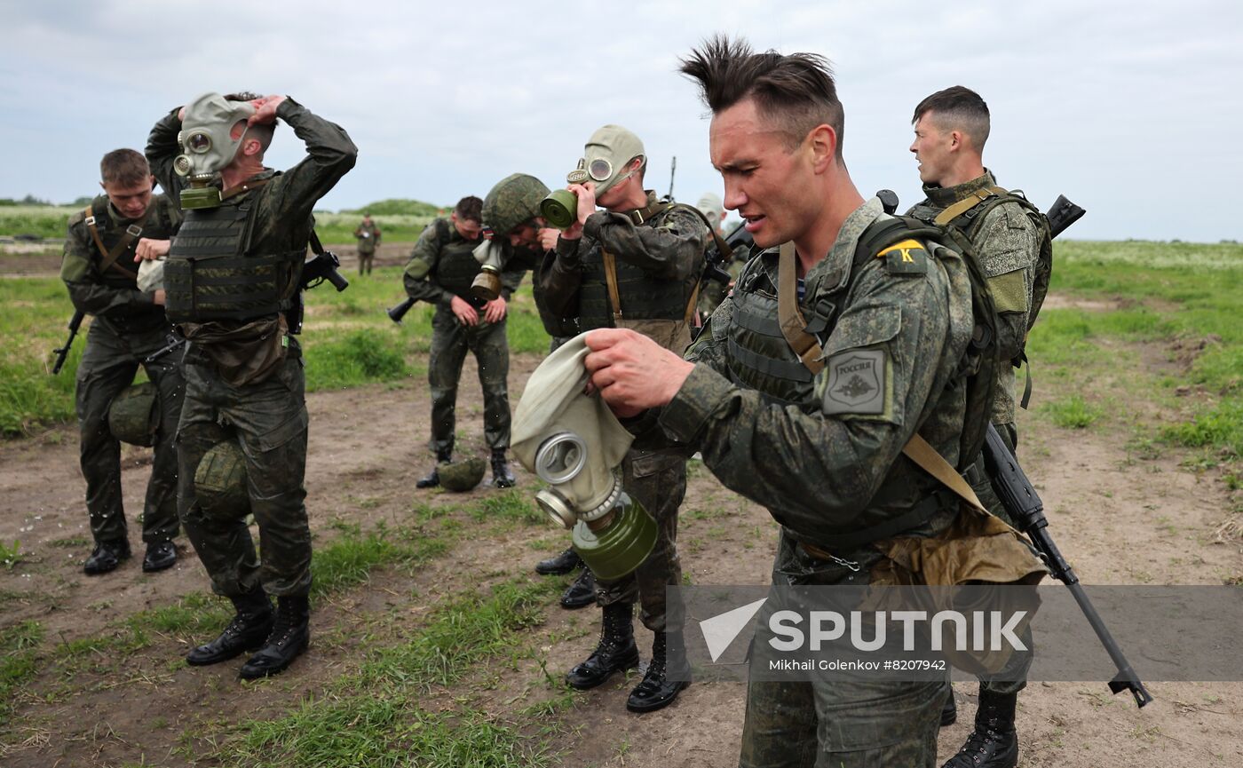 Russia Seaborne Assault Naval Infantry Contest