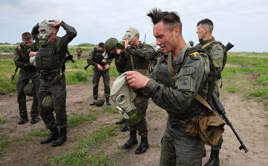 Russia Seaborne Assault Naval Infantry Contest
