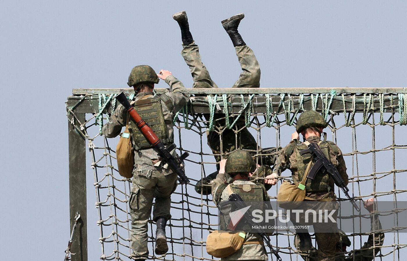 Russia Seaborne Assault Naval Infantry Contest