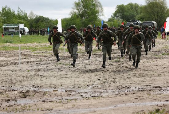 Russia Seaborne Assault Naval Infantry Contest