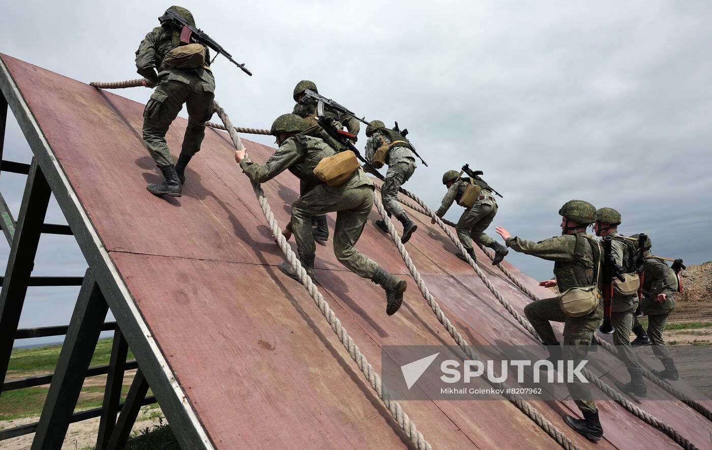 Russia Seaborne Assault Naval Infantry Contest