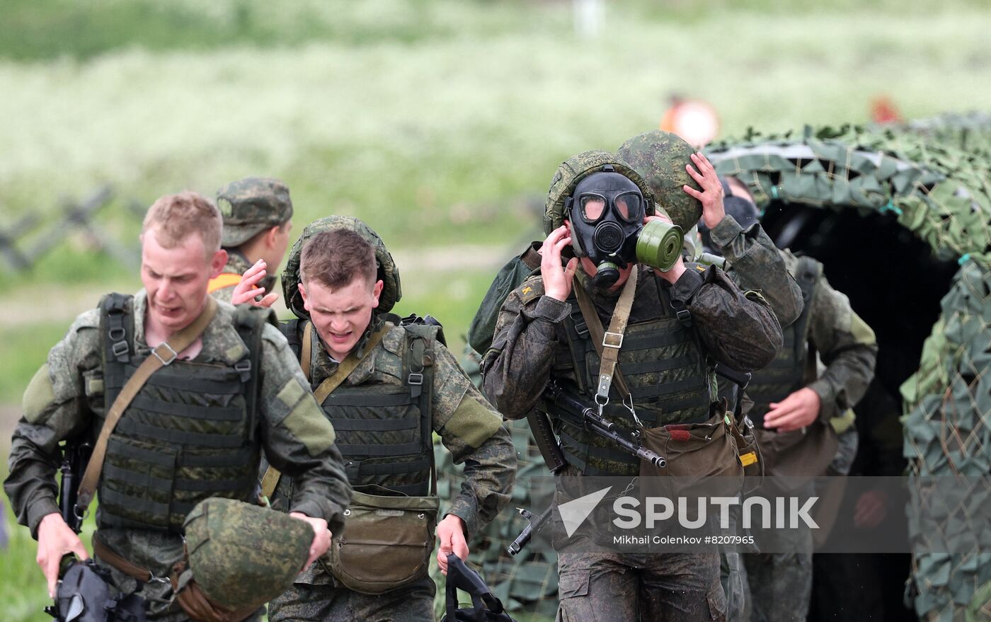 Russia Seaborne Assault Naval Infantry Contest