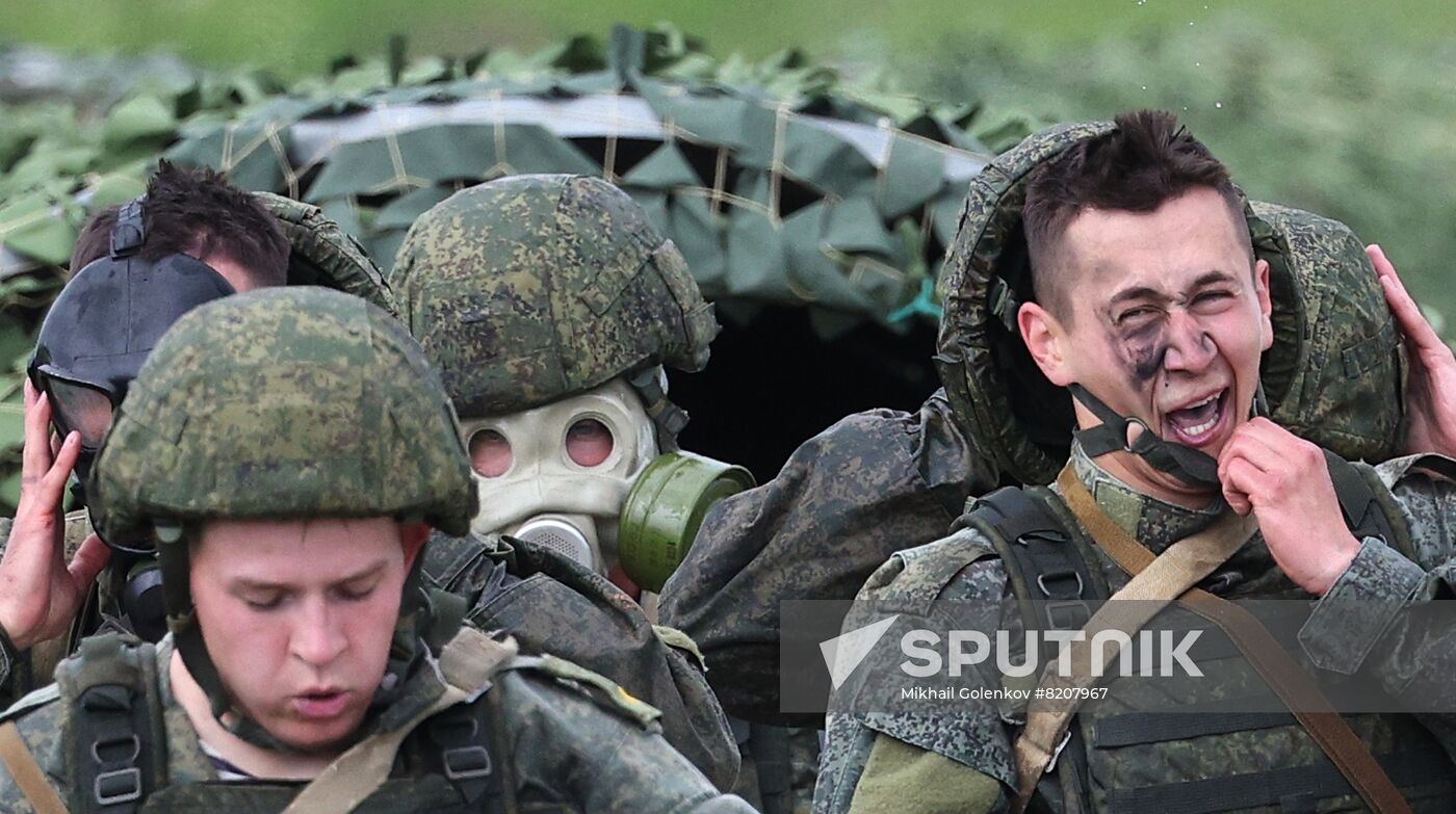 Russia Seaborne Assault Naval Infantry Contest