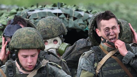 Russia Seaborne Assault Naval Infantry Contest