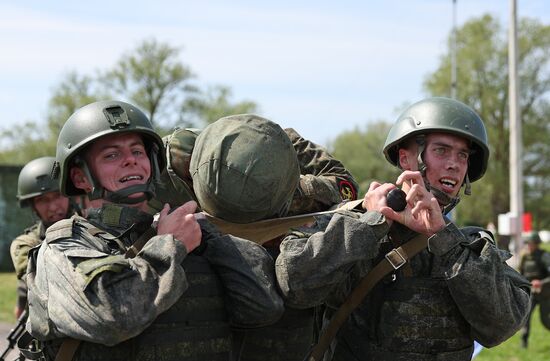 Russia Seaborne Assault Naval Infantry Contest