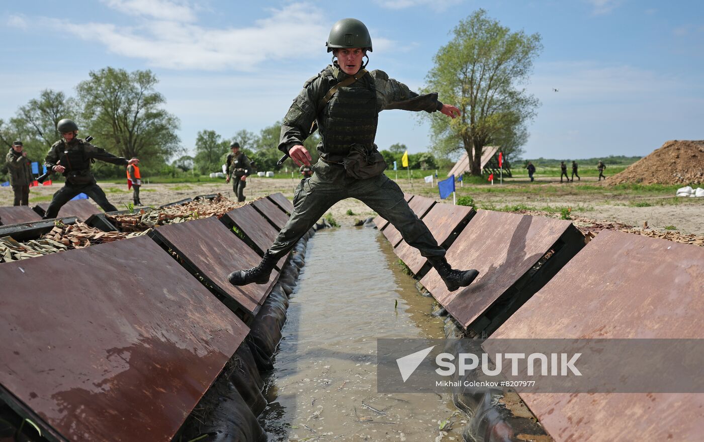 Russia Seaborne Assault Naval Infantry Contest