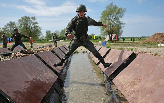 Russia Seaborne Assault Naval Infantry Contest