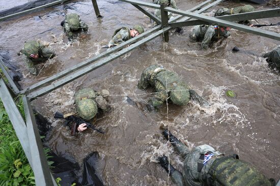 Russia Seaborne Assault Naval Infantry Contest