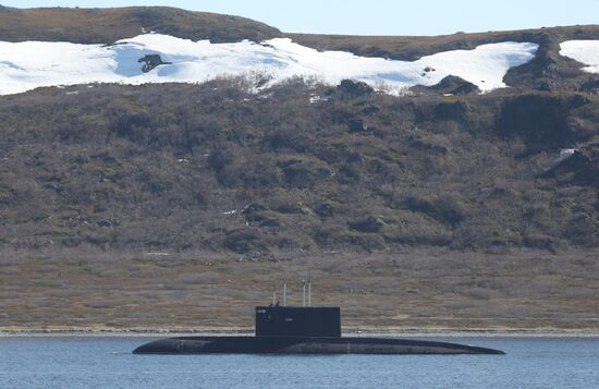 Russian Northern Fleet Rescue Drills