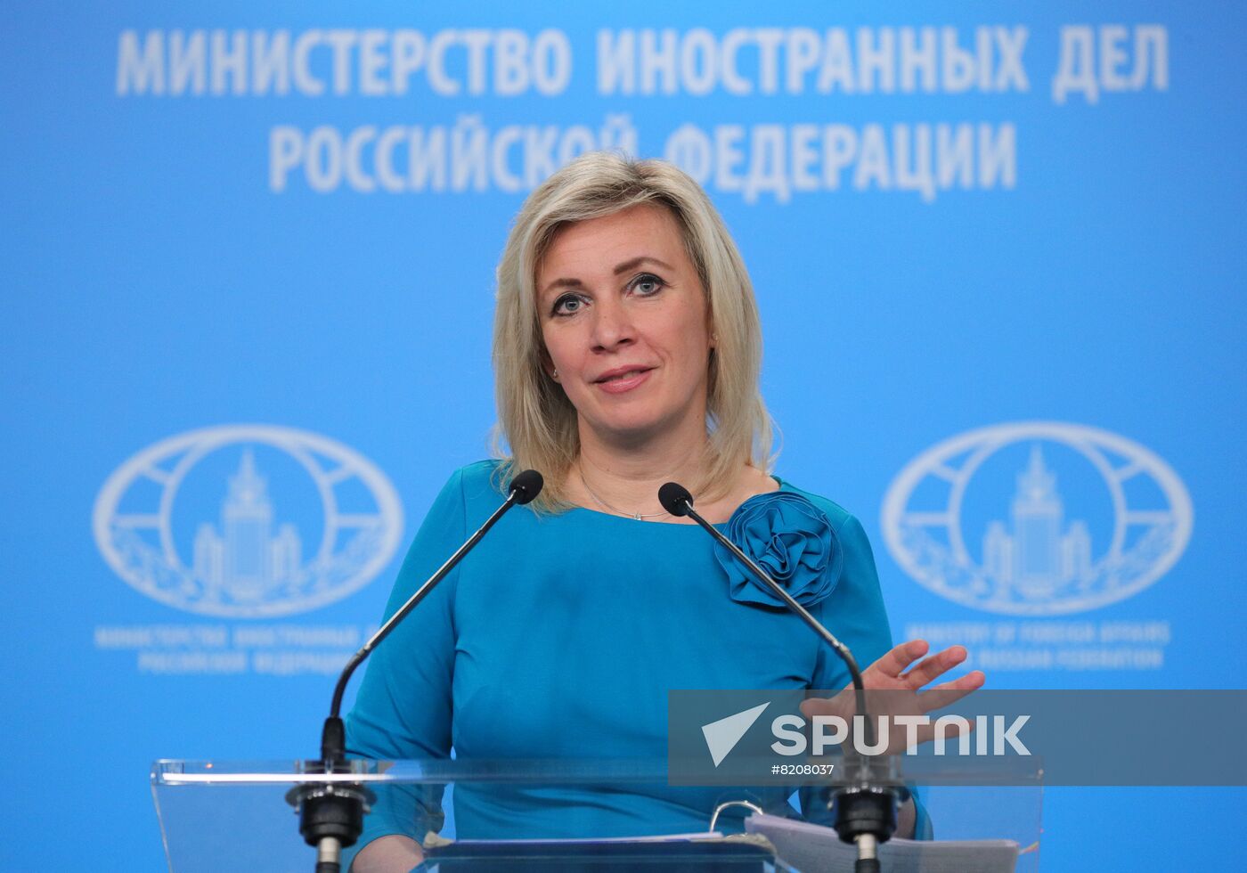 Russia Zakharova Briefing