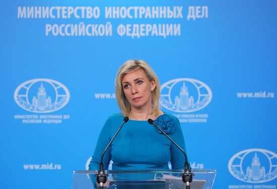 Russia Zakharova Briefing