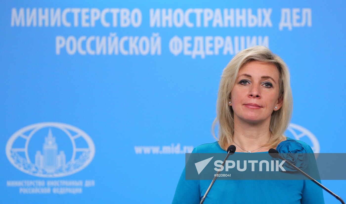 Russia Zakharova Briefing