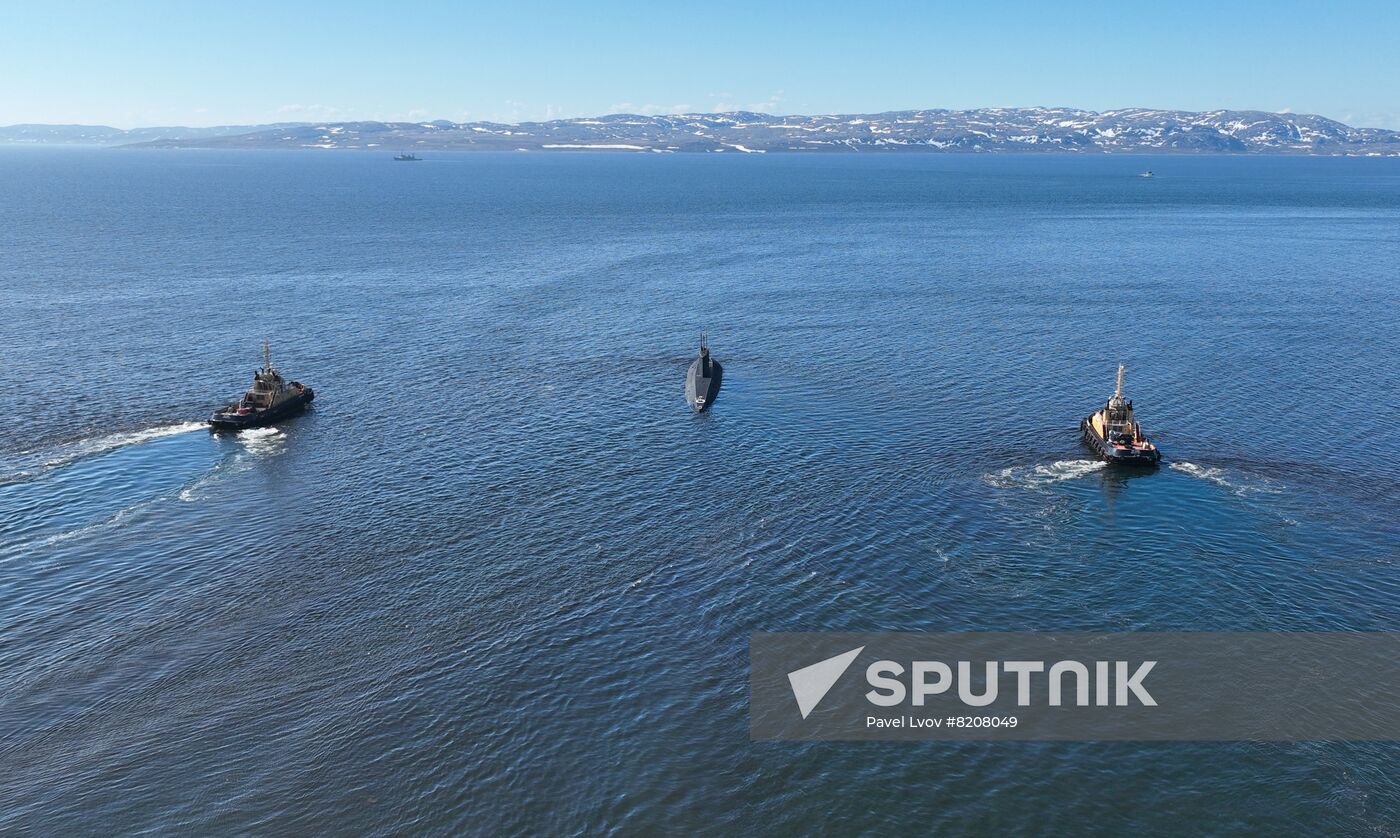 Russian Northern Fleet Rescue Drills