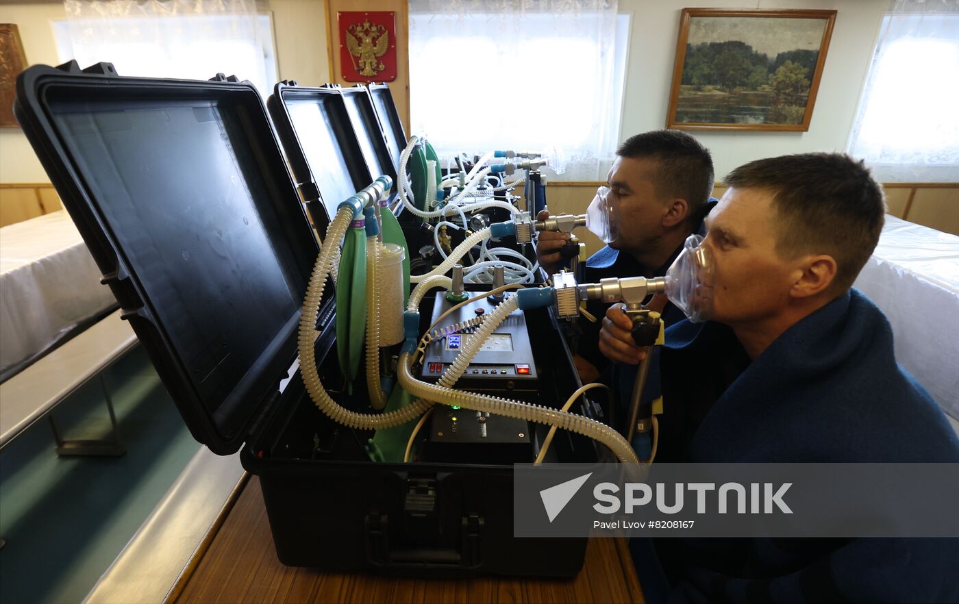 Russian Northern Fleet Rescue Drills