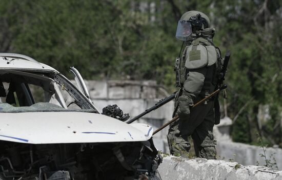 DPR Russia Ukraine Military Operation Demining