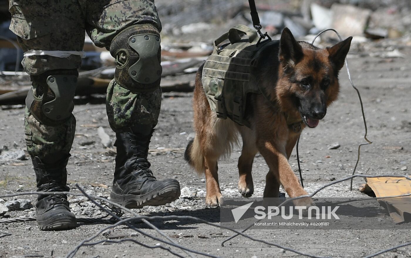 DPR Russia Ukraine Military Operation Demining