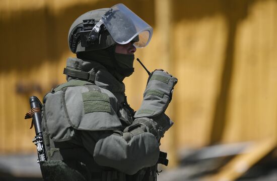DPR Russia Ukraine Military Operation Demining
