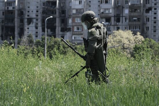 DPR Russia Ukraine Military Operation Demining
