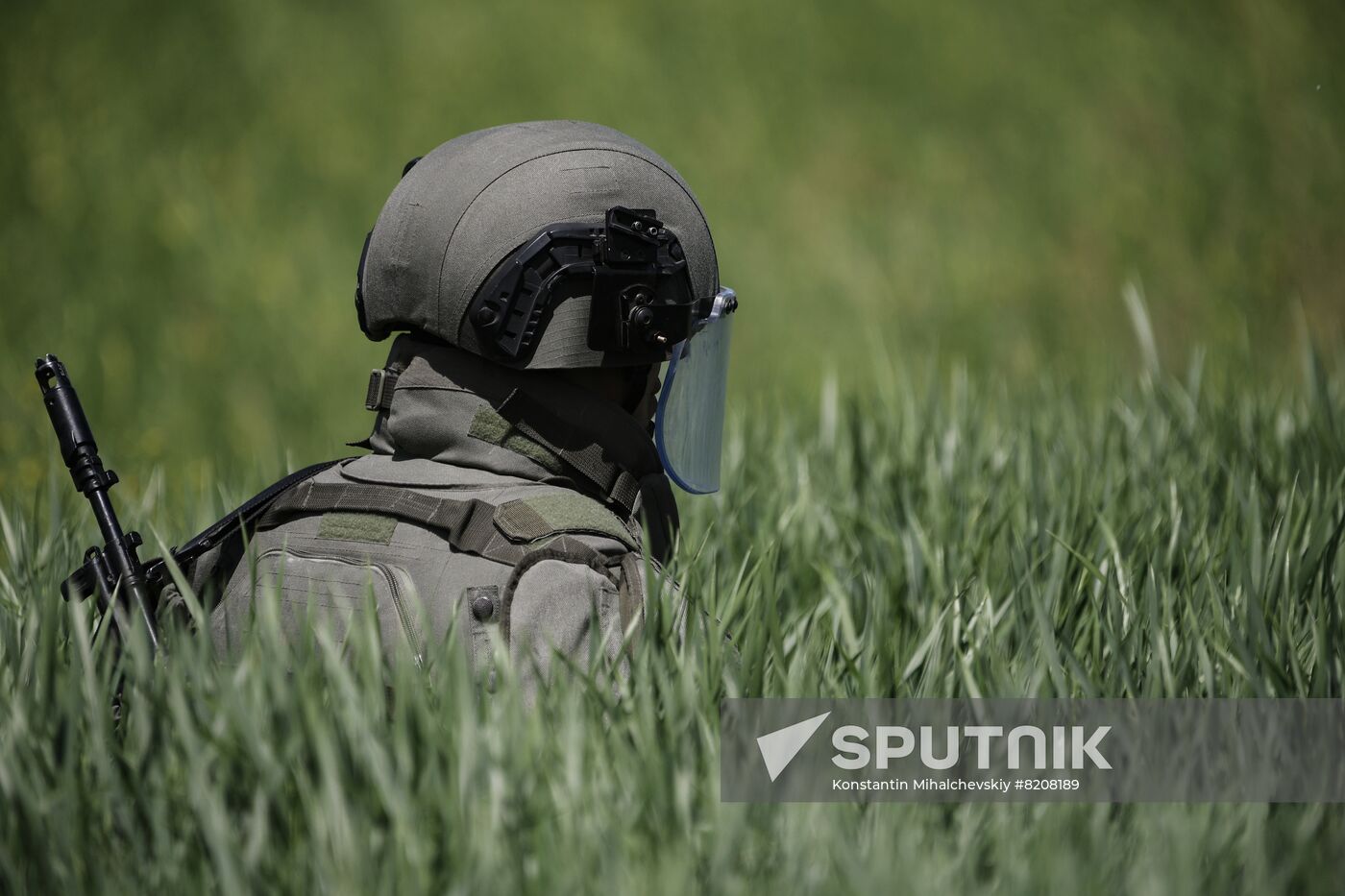 DPR Russia Ukraine Military Operation Demining