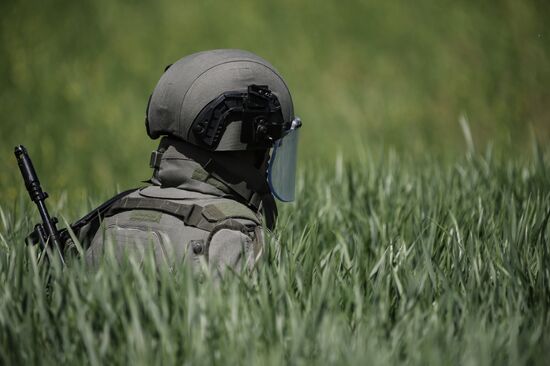 DPR Russia Ukraine Military Operation Demining