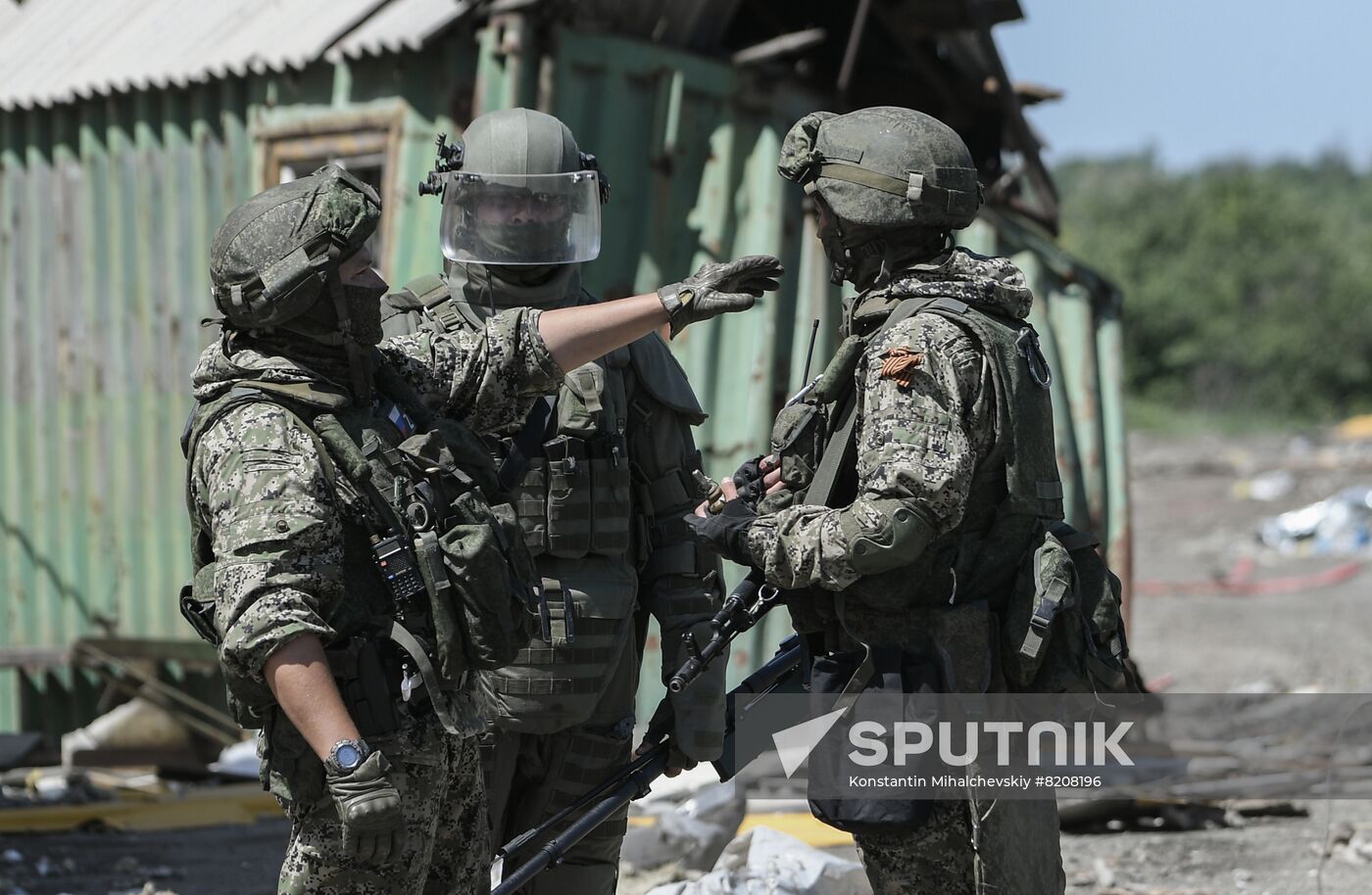 DPR Russia Ukraine Military Operation Demining